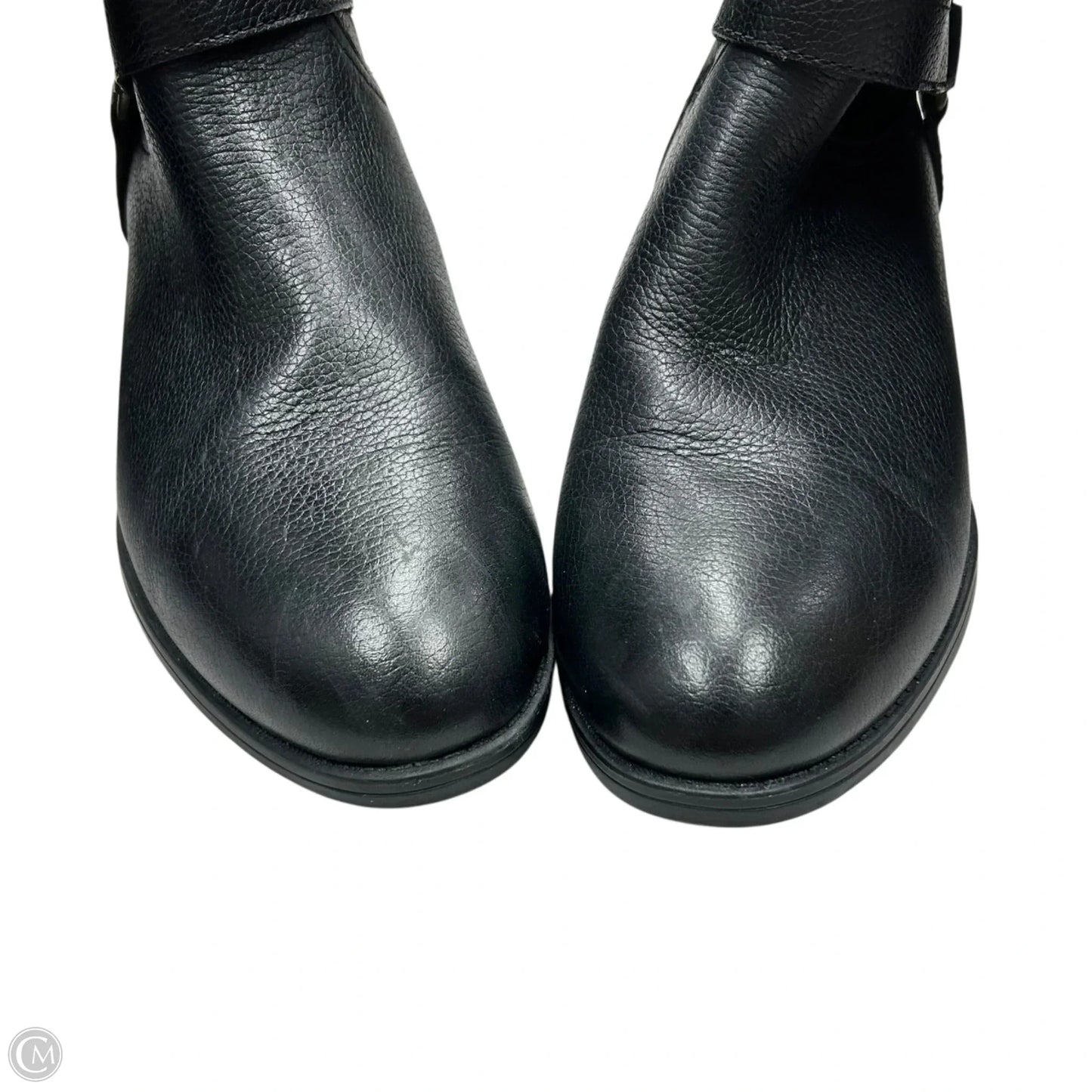 Boots Mid-calf Flats By Ralph Lauren In Black, Size: 10