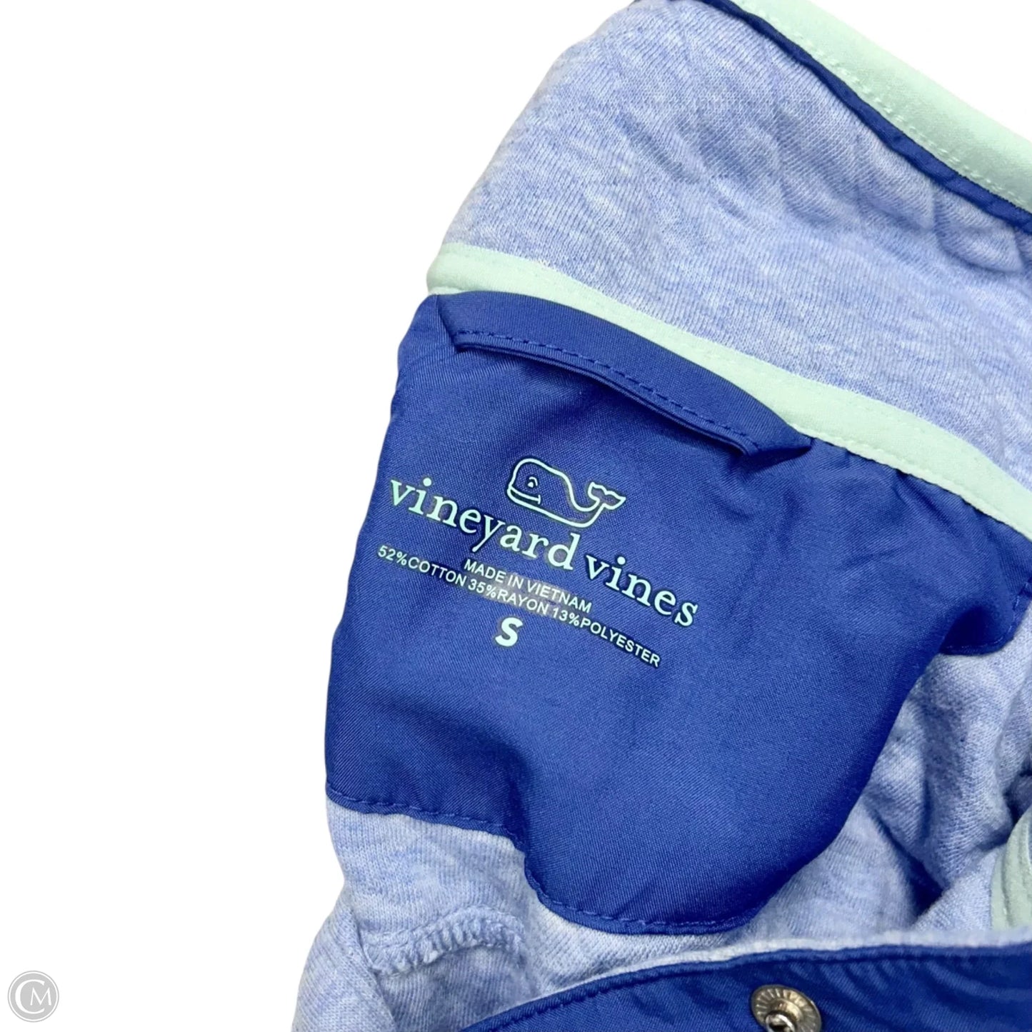 Athletic Jacket By Vineyard Vines In Blue, Size: S