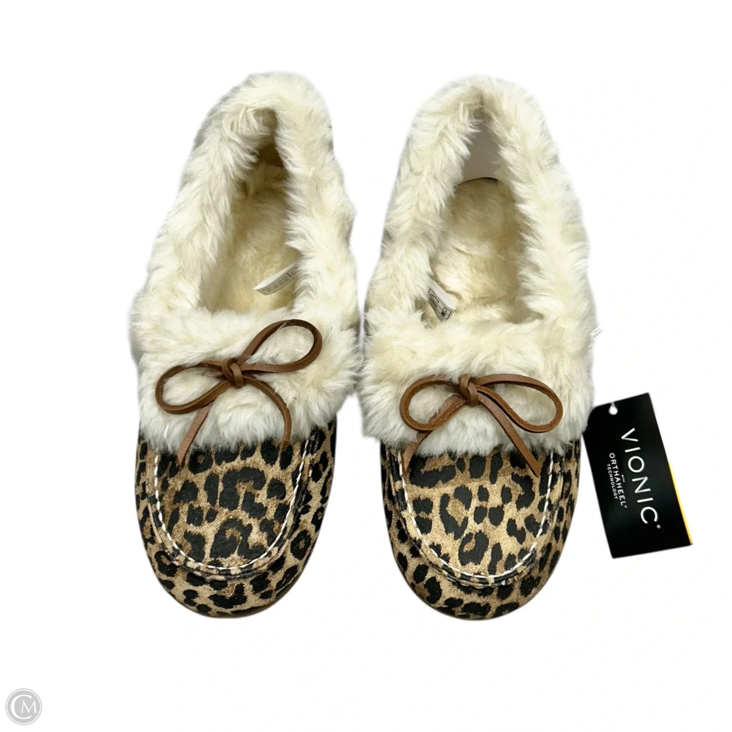 Slippers By Vionic In Leopard Print, Size: 8