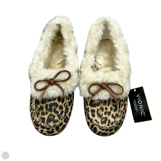 Slippers By Vionic In Leopard Print, Size: 8
