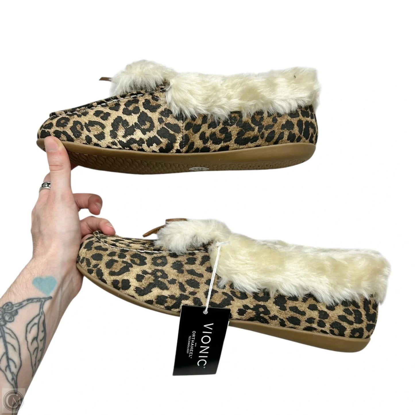 Slippers By Vionic In Leopard Print, Size: 8