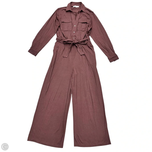 Jumpsuit By Loft In Brown, Size: M