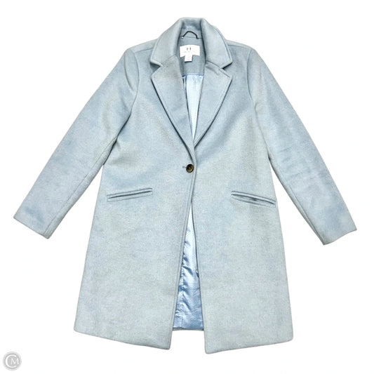 Coat Designer By Halston In Blue, Size: M