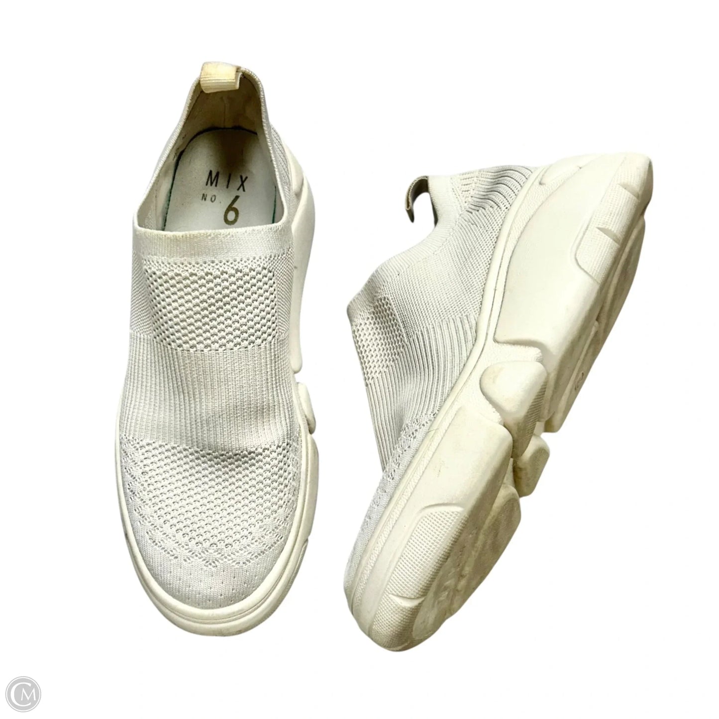 Shoes Sneakers By Mix No 6 In Cream, Size: 7.5