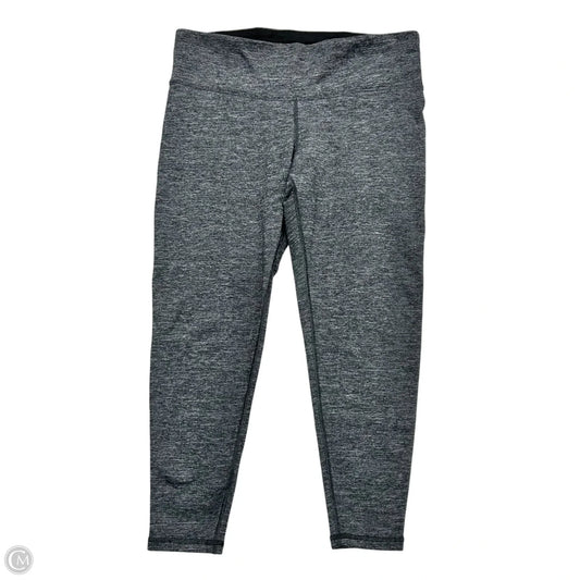 Athletic Leggings By Athleta In Grey, Size: 1x