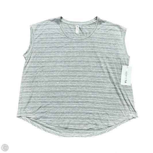 Tank Top By Athleta In Striped Pattern, Size: 1x