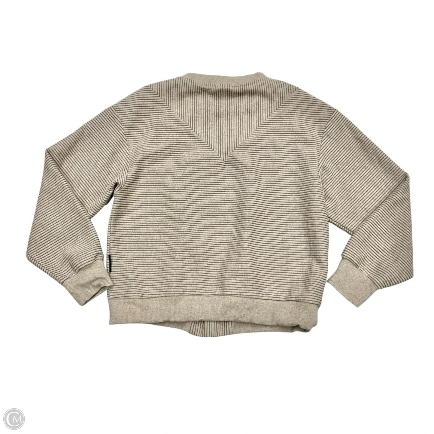 Sweatshirt Crewneck By Varley In Tan, Size: Xs