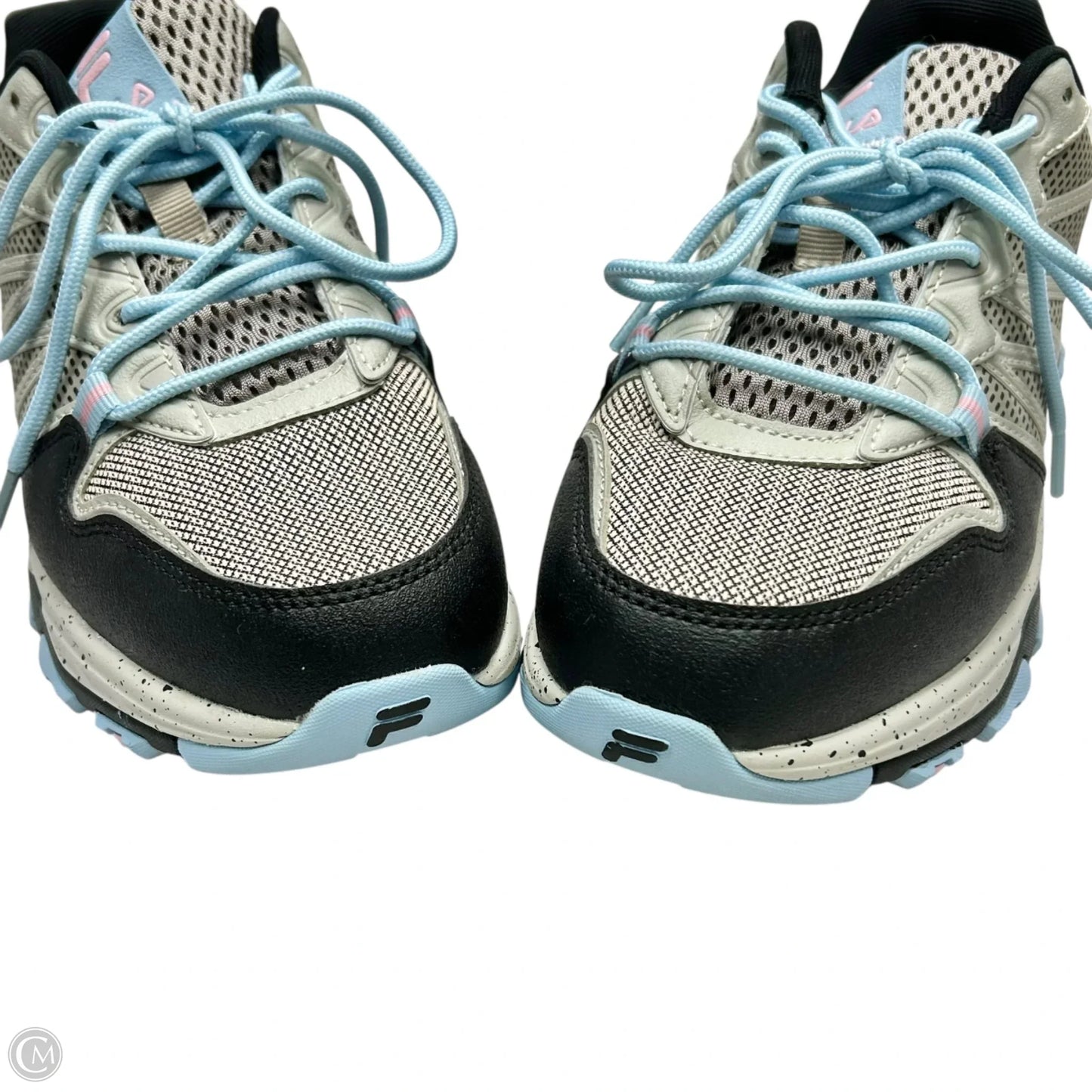 Shoes Athletic By Fila In Black & Grey, Size: 8.5