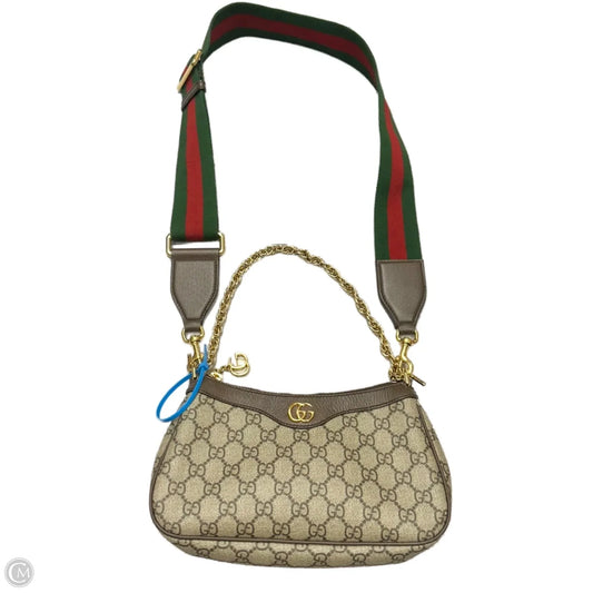 Crossbody Luxury Designer By Gucci, Size: Small