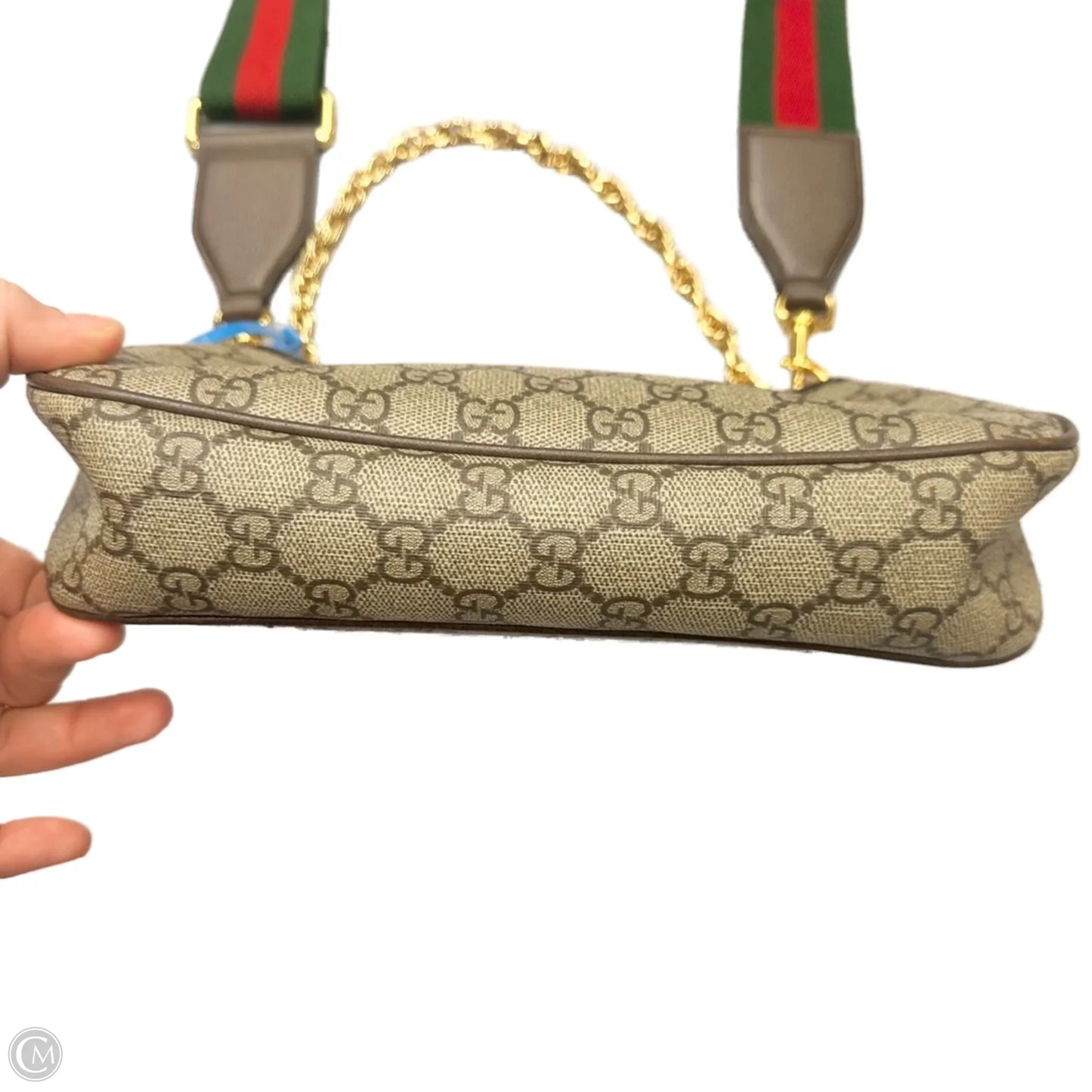 Crossbody Luxury Designer By Gucci, Size: Small