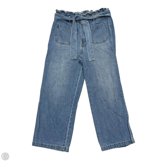 Jeans Straight By Tgla In Blue Denim, Size: 4