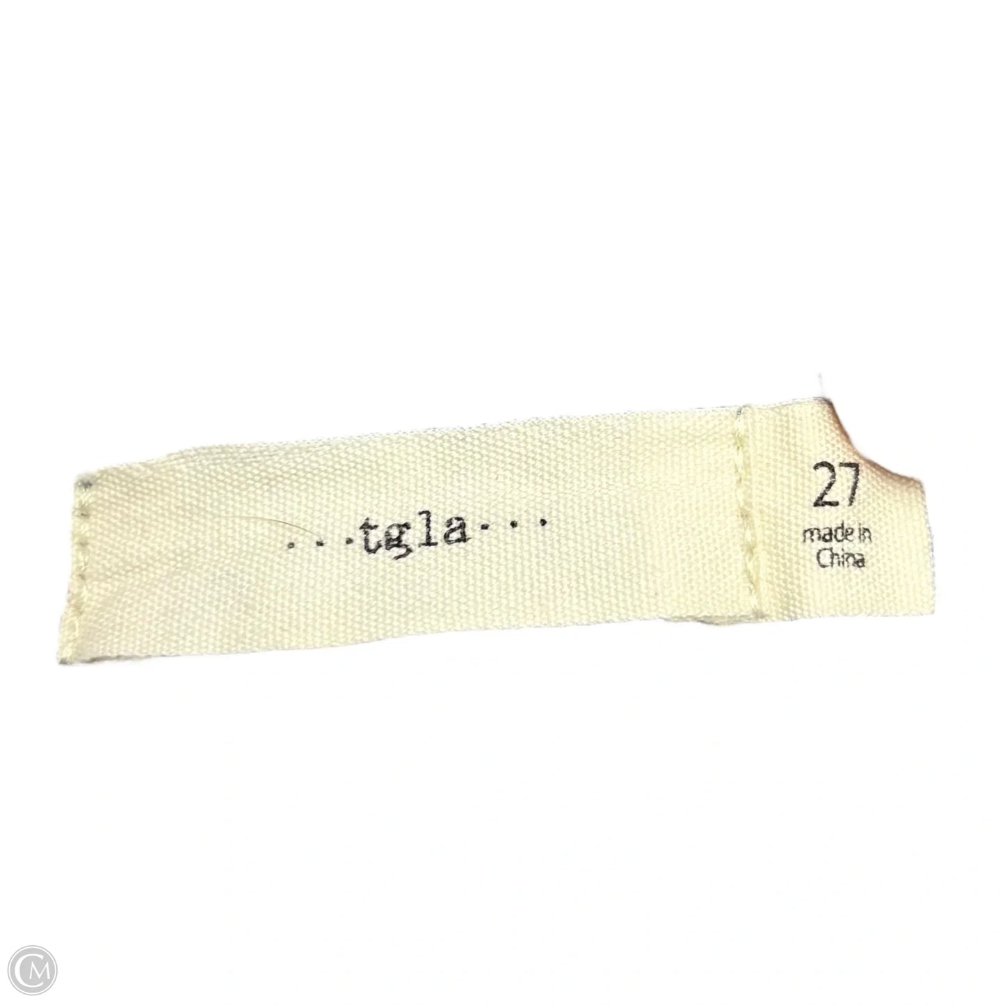 Jeans Straight By Tgla In Blue Denim, Size: 4