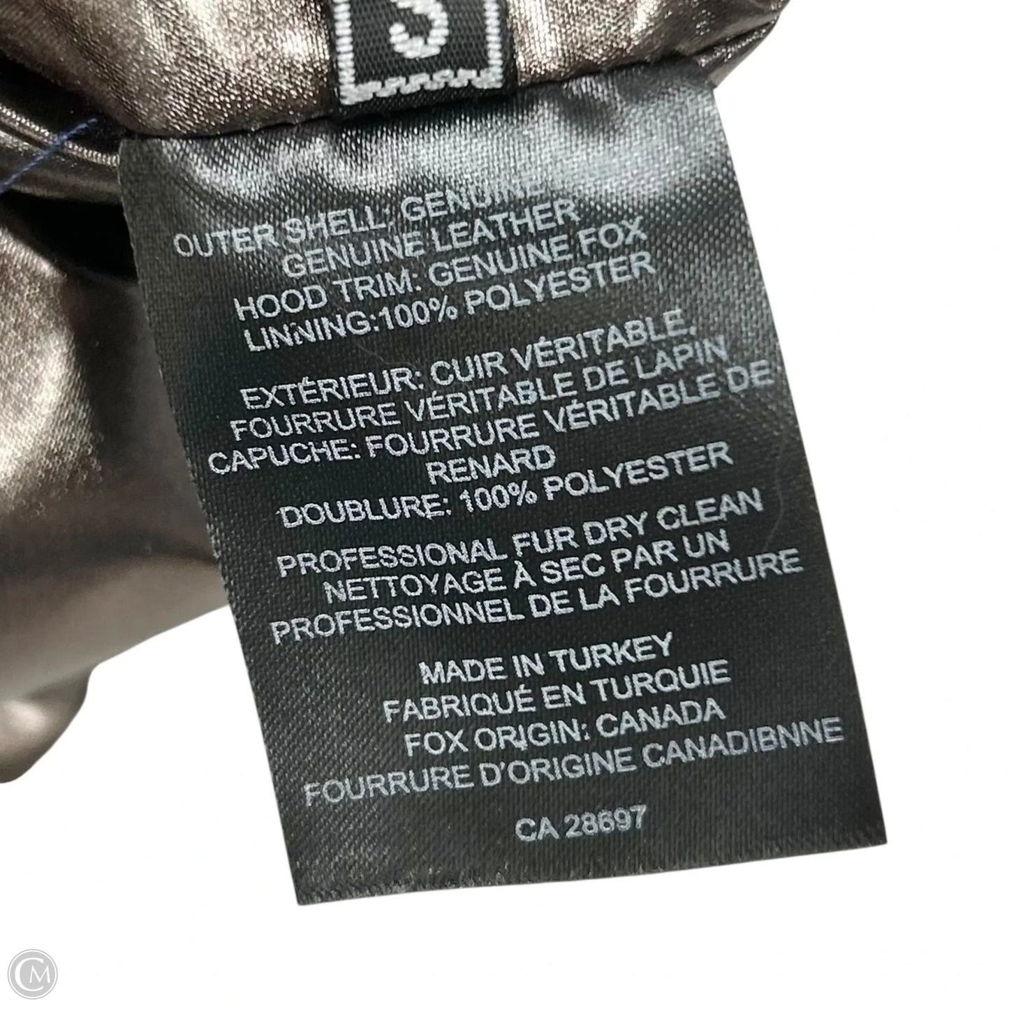 Vest Other By Mitchies In Brown, Size: S