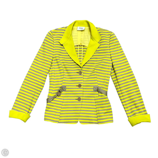 Blazer By Akris In Striped Pattern, Size: S