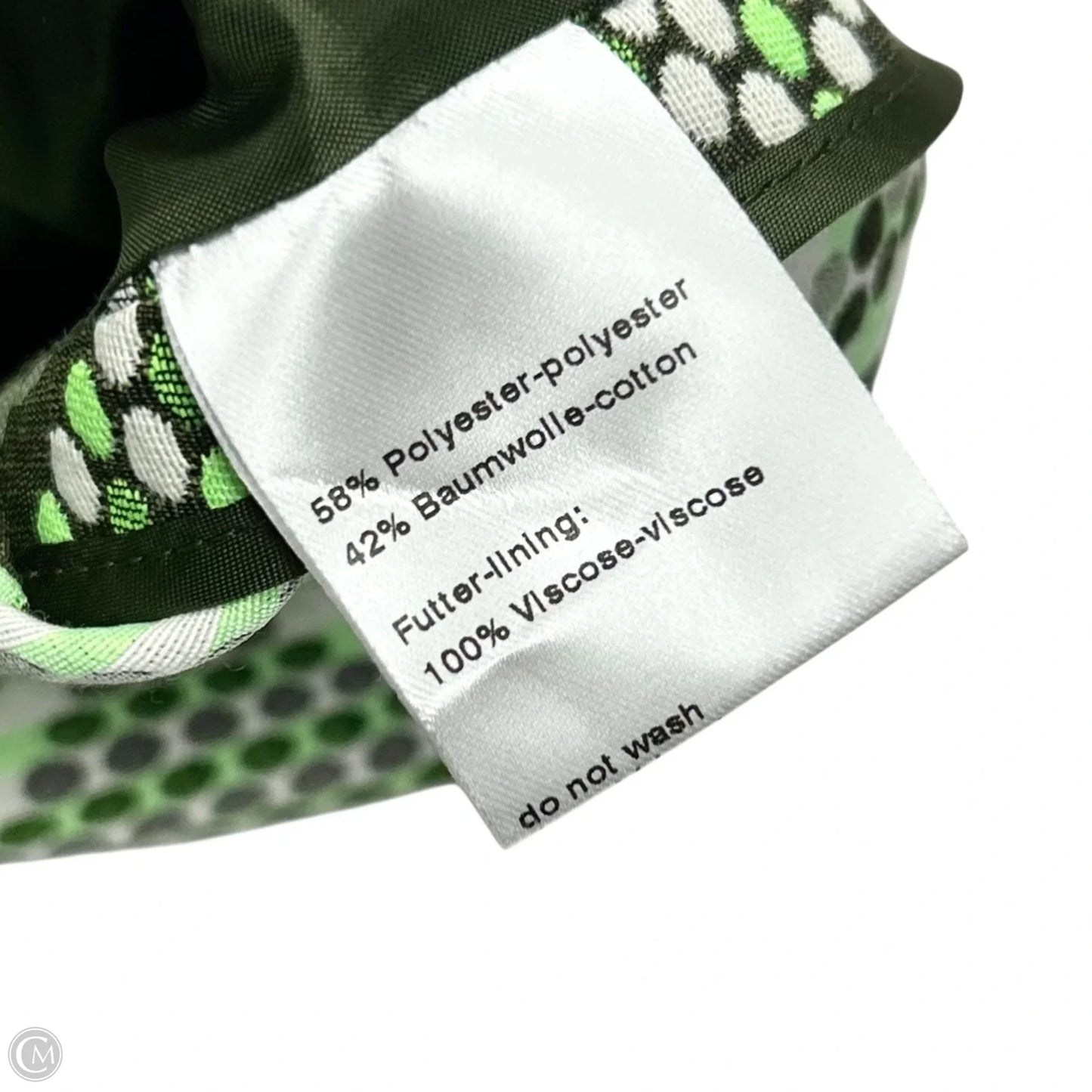 Blazer By Akris In Green & White, Size: M