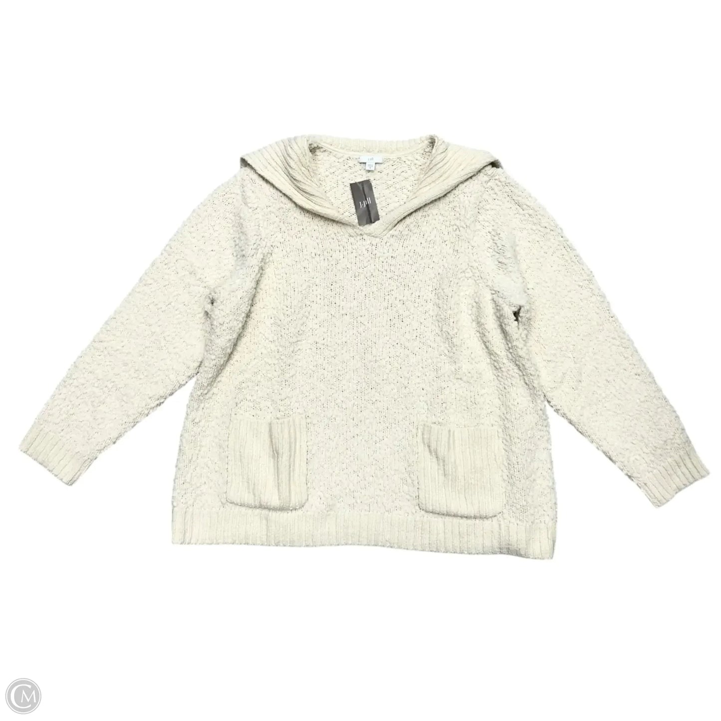 Sweater By J. Jill In Cream, Size: 2x