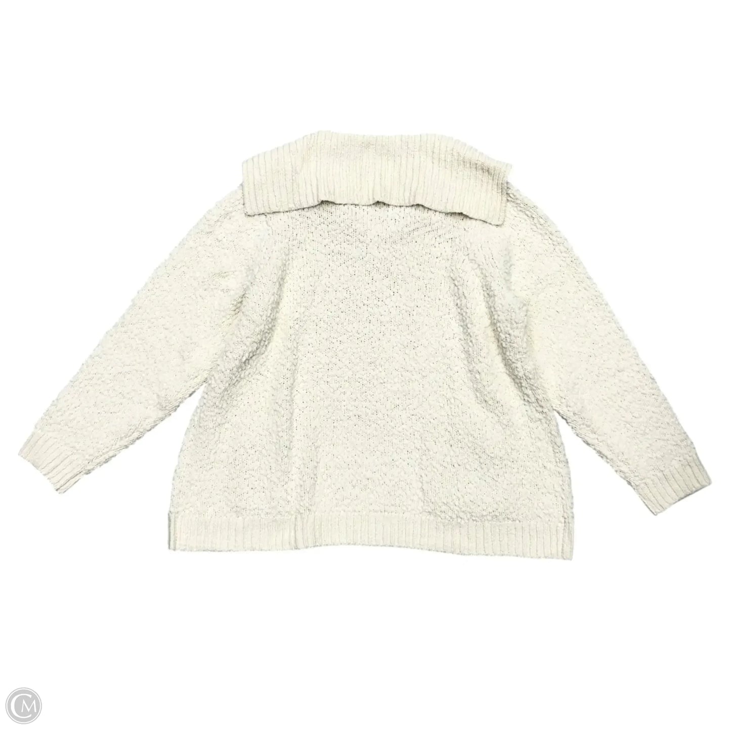 Sweater By J. Jill In Cream, Size: 2x