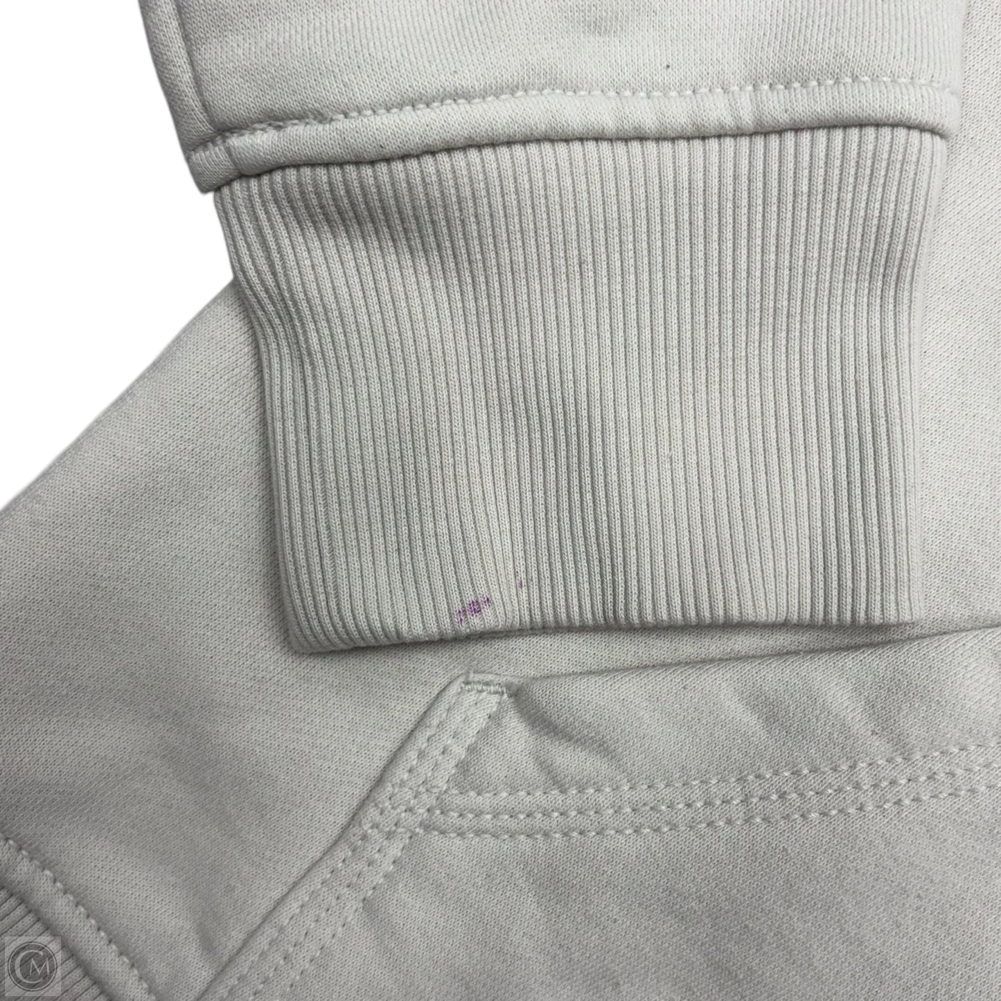 Sweatshirt Hoodie By Carhartt In Cream, Size: M