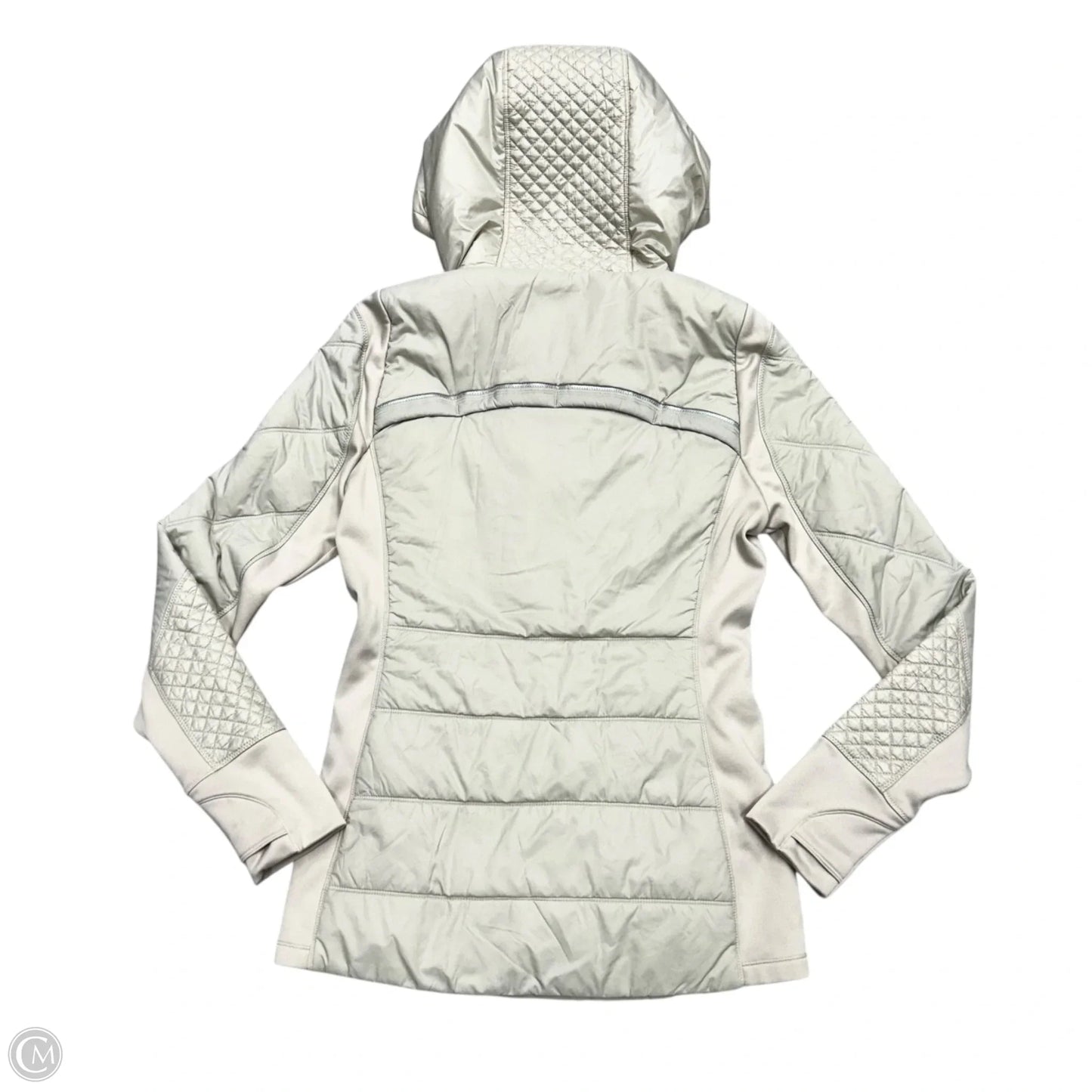 Athletic Jacket By Athleta In Cream, Size: Xs