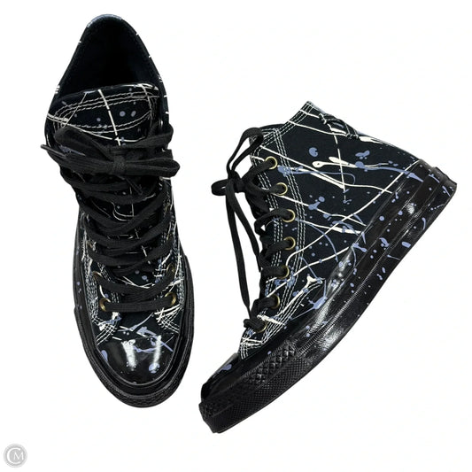 Shoes Sneakers By Converse In Black & Blue, Size: 8