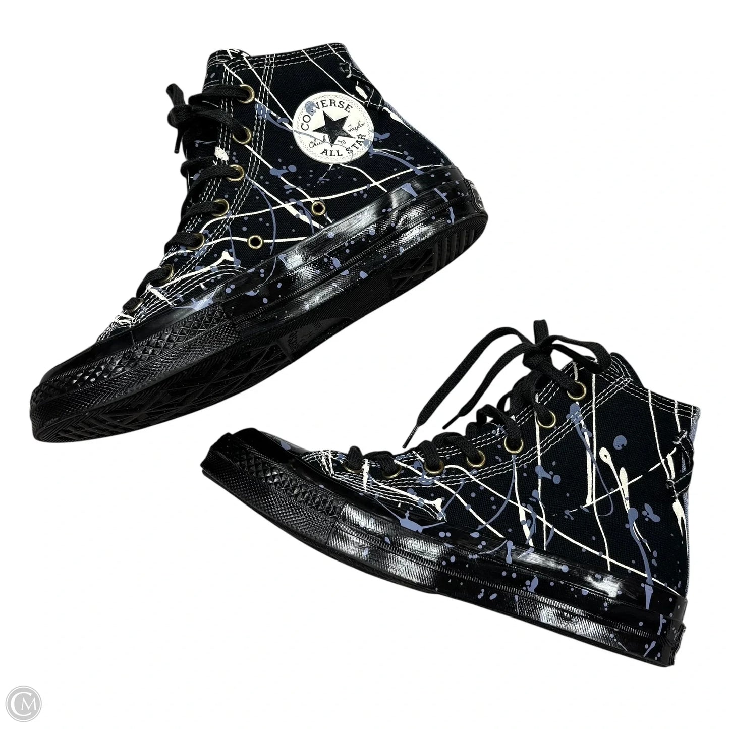 Shoes Sneakers By Converse In Black & Blue, Size: 8