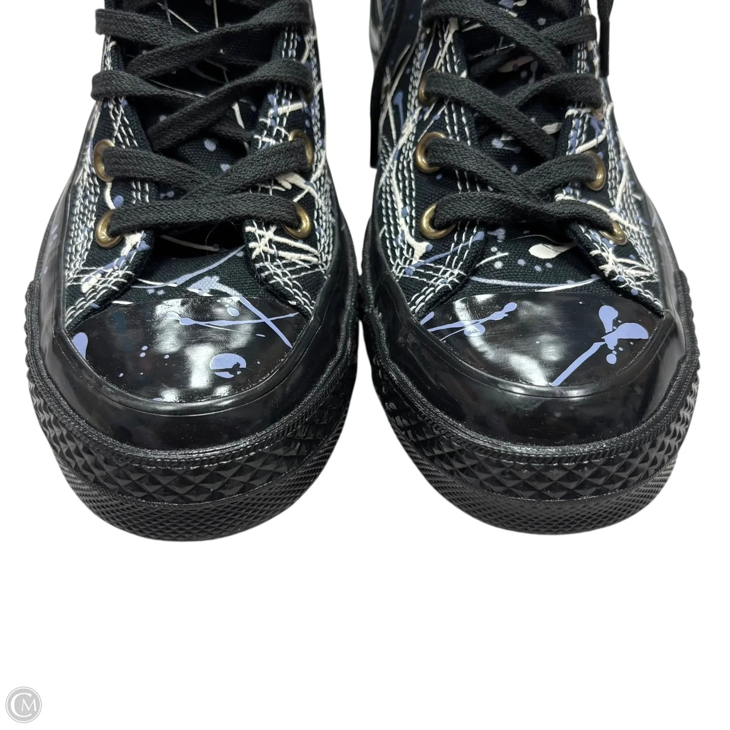 Shoes Sneakers By Converse In Black & Blue, Size: 8