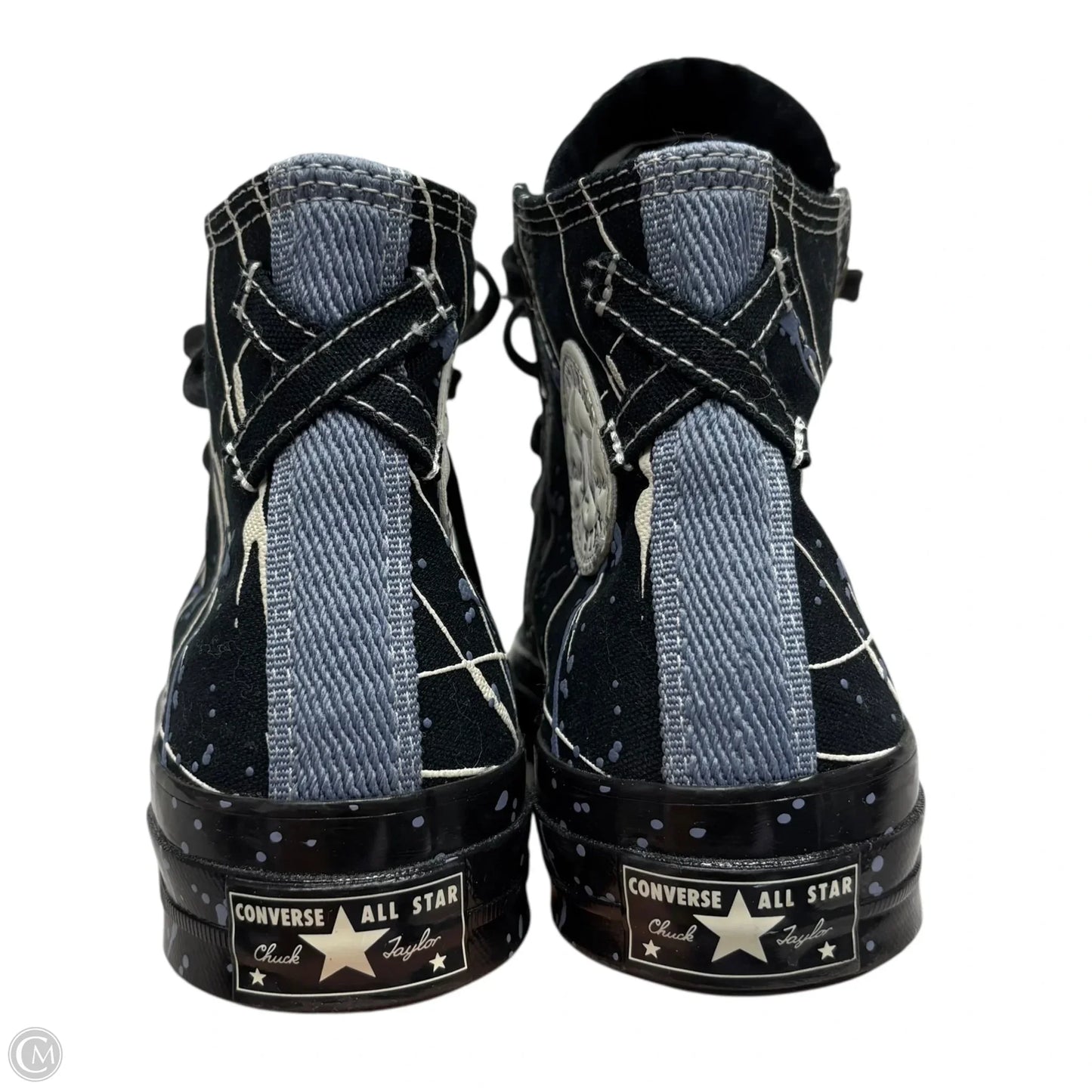Shoes Sneakers By Converse In Black & Blue, Size: 8