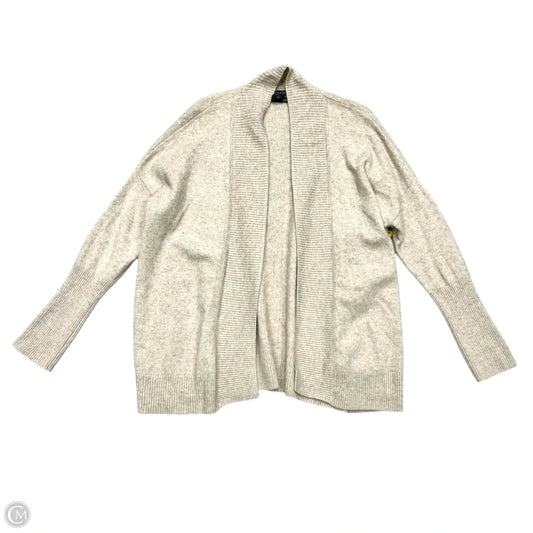 Sweater Cardigan Cashmere By Tahari In Tan, Size: L