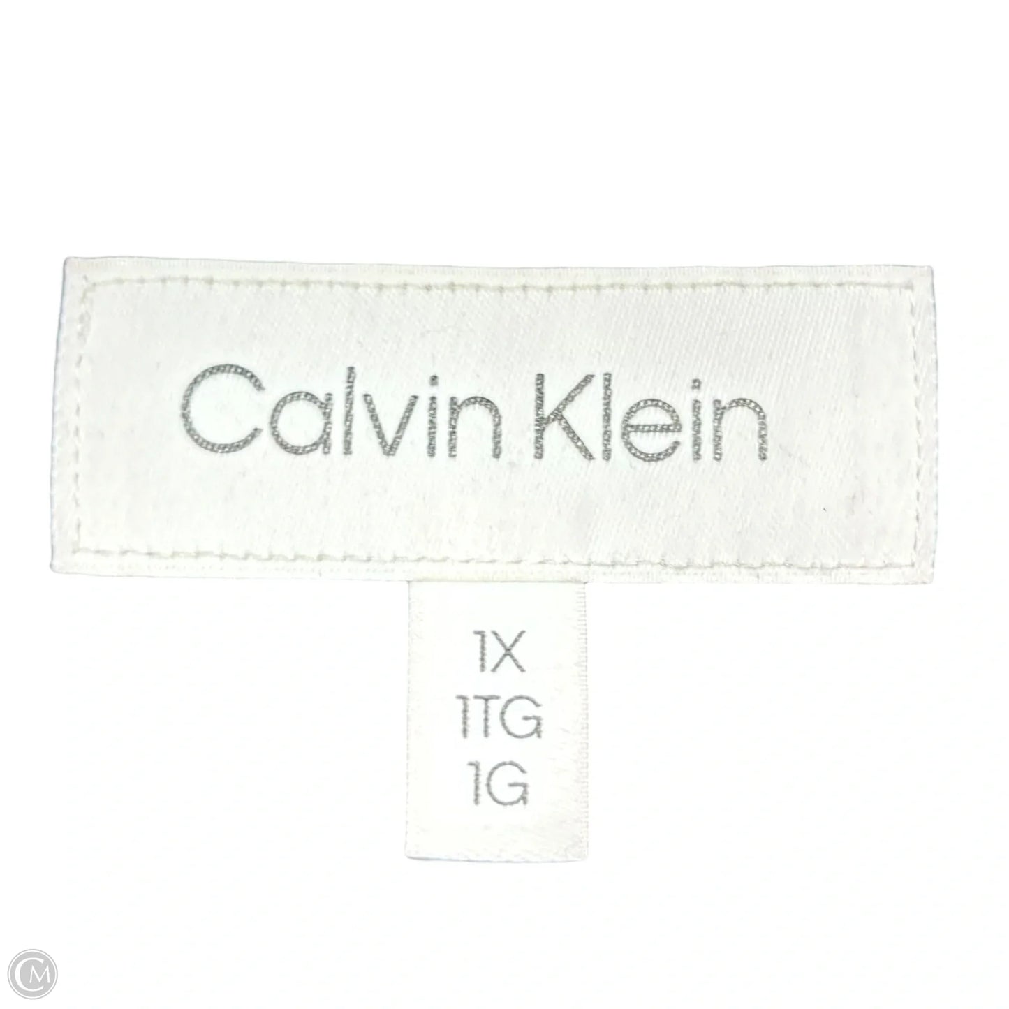 Coat Puffer & Quilted By Calvin Klein In Black, Size: 1x