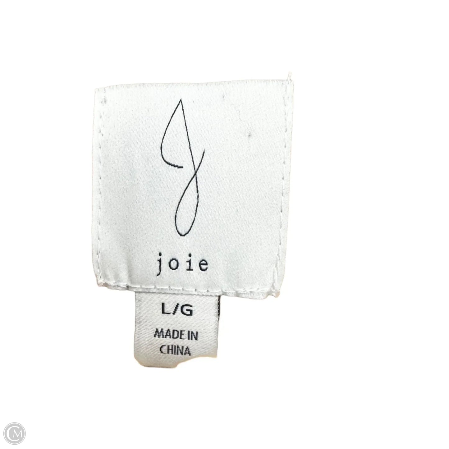 Jacket Shirt By Joie In Tan, Size: L