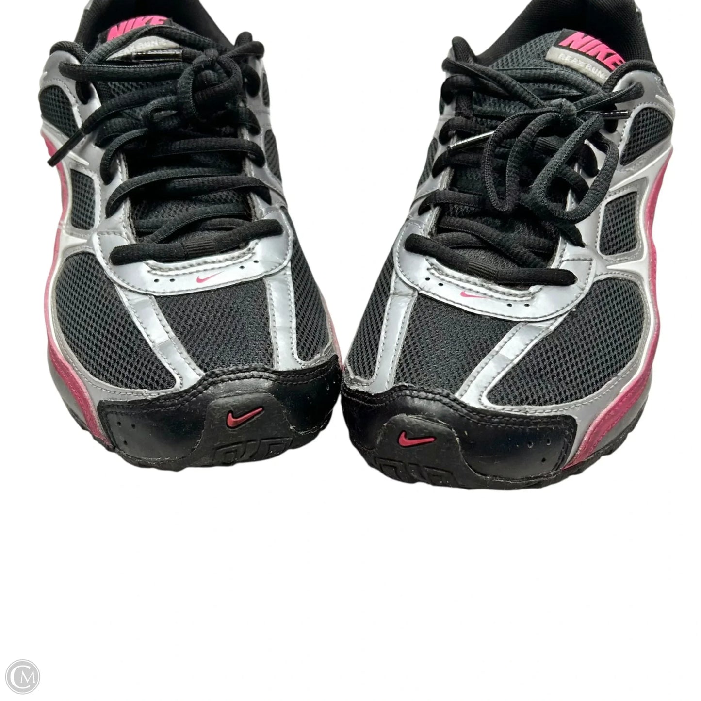 Shoes Athletic By Nike In Black & Silver, Size: 9