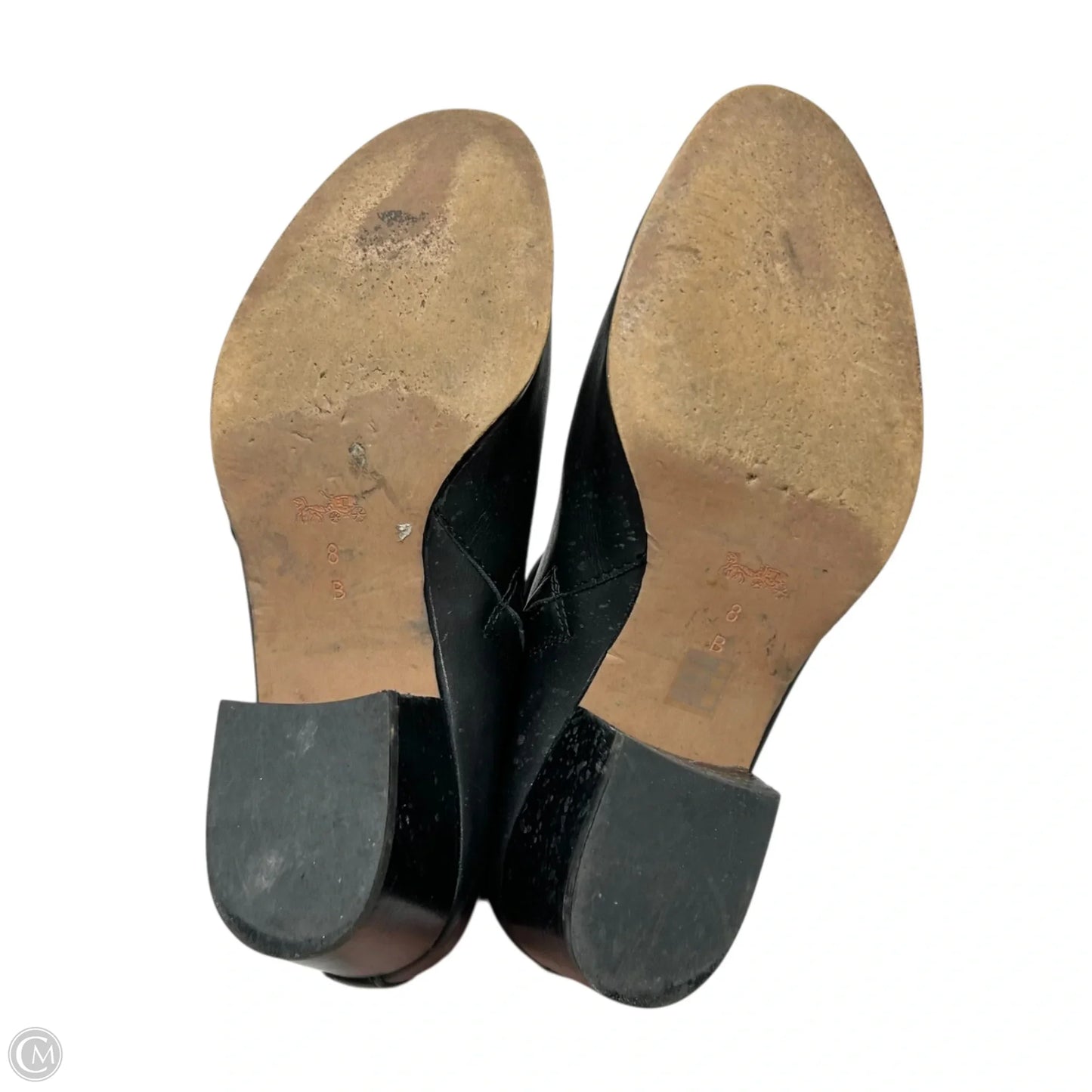 Boots Designer By Coach In Black, Size: 8