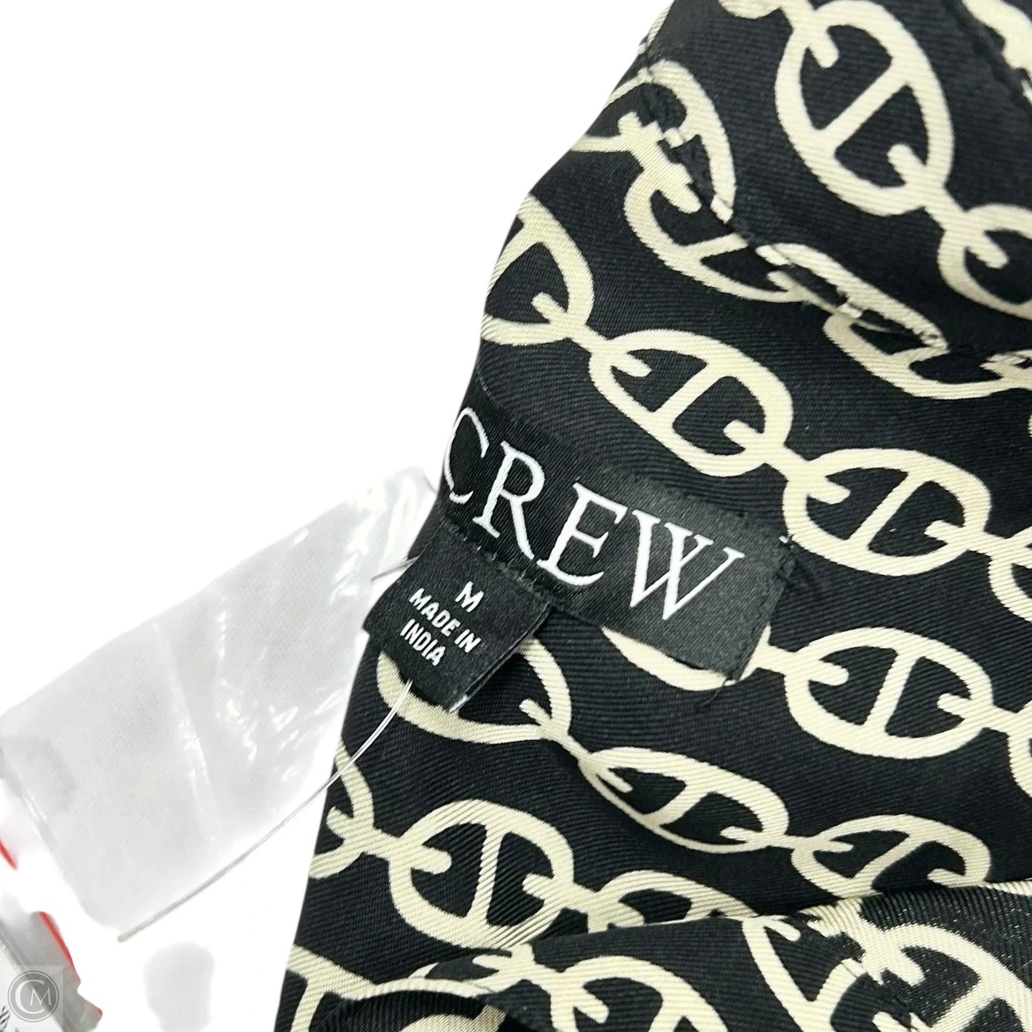 Dress Casual Short By J. Crew In Black & Cream, Size: M