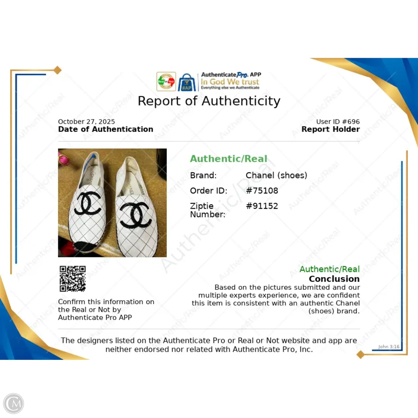 Shoes Luxury Designer By Chanel In Black & White, Size: 10.5