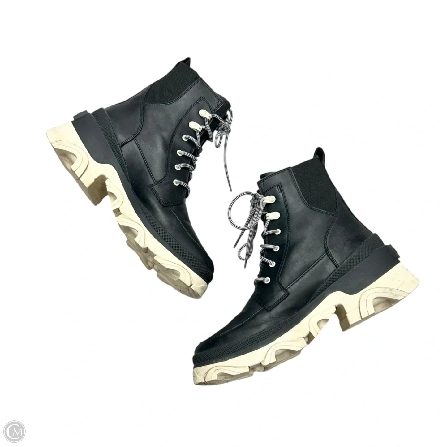 Boots Combat By Sorel In Black & White, Size: 9