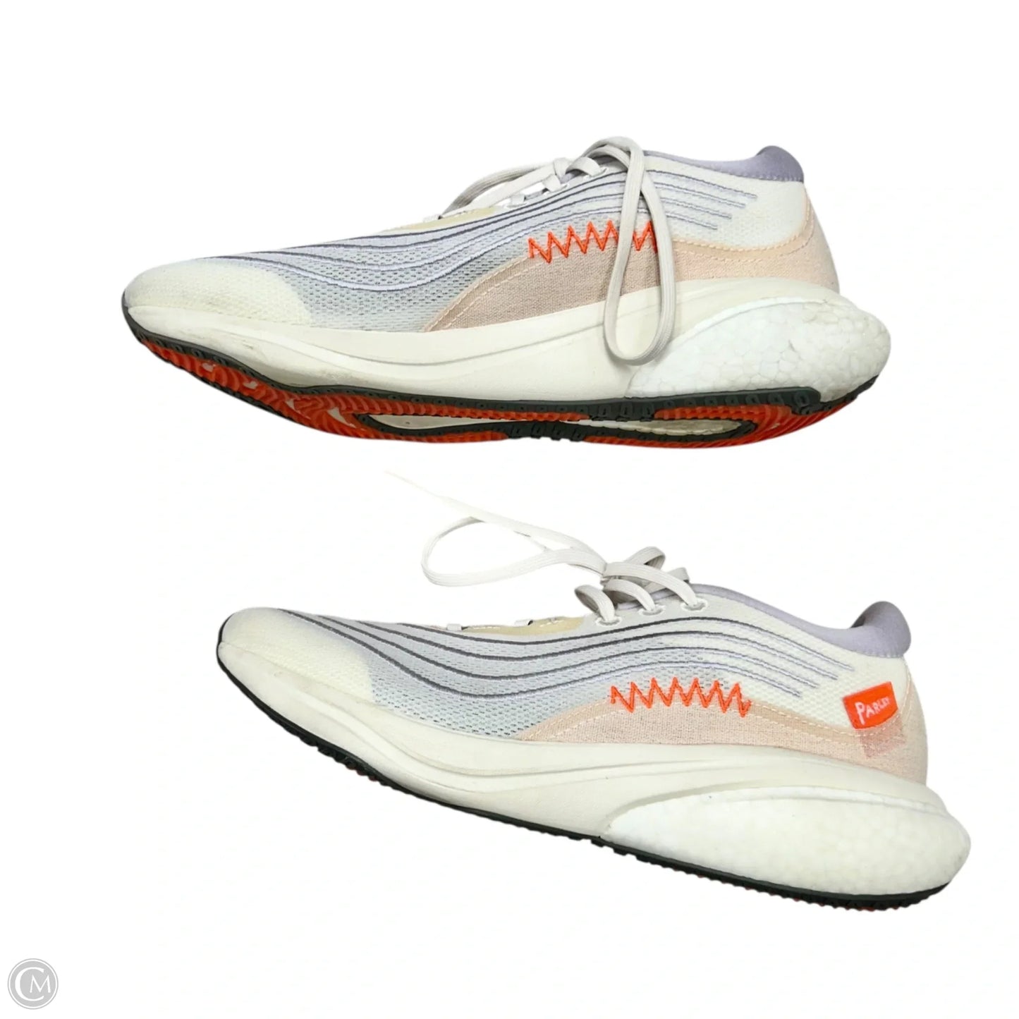 Shoes Sneakers By Adidas In Purple & White, Size: 8.5