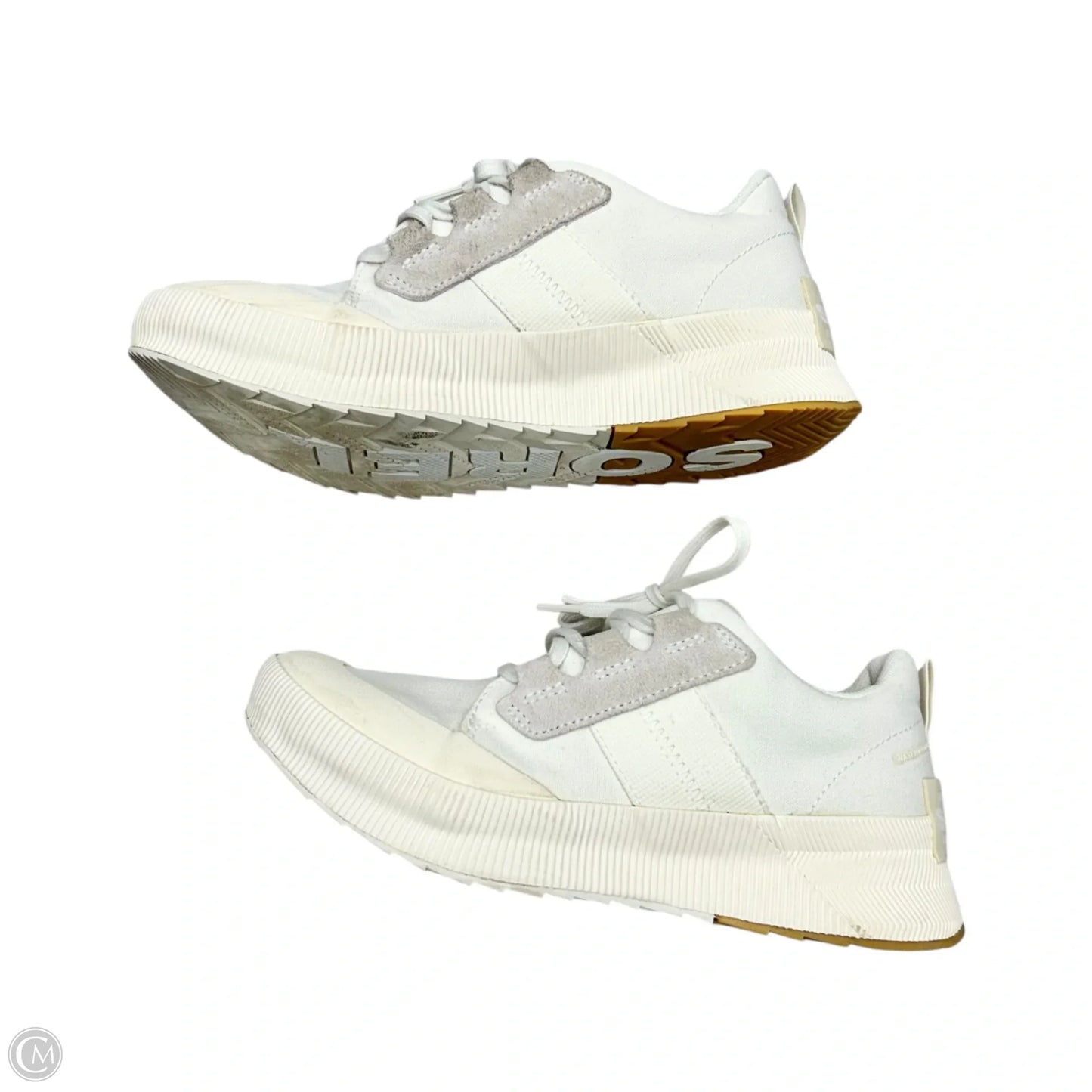 Shoes Sneakers By Sorel In Cream, Size: 9.5