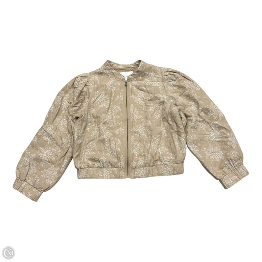 Jacket Other By Anthropologie In Cream & Tan, Size: L