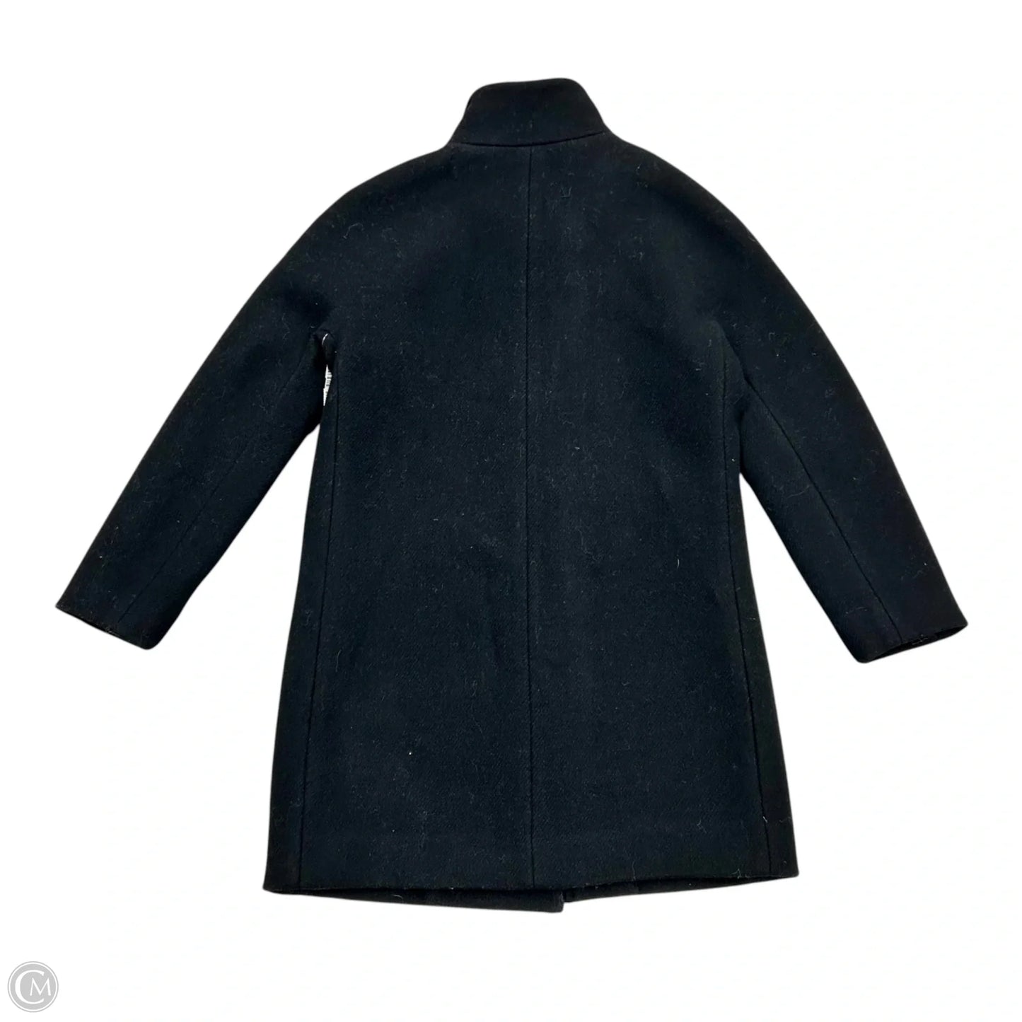Coat Peacoat By J. Crew In Black, Size: Mp