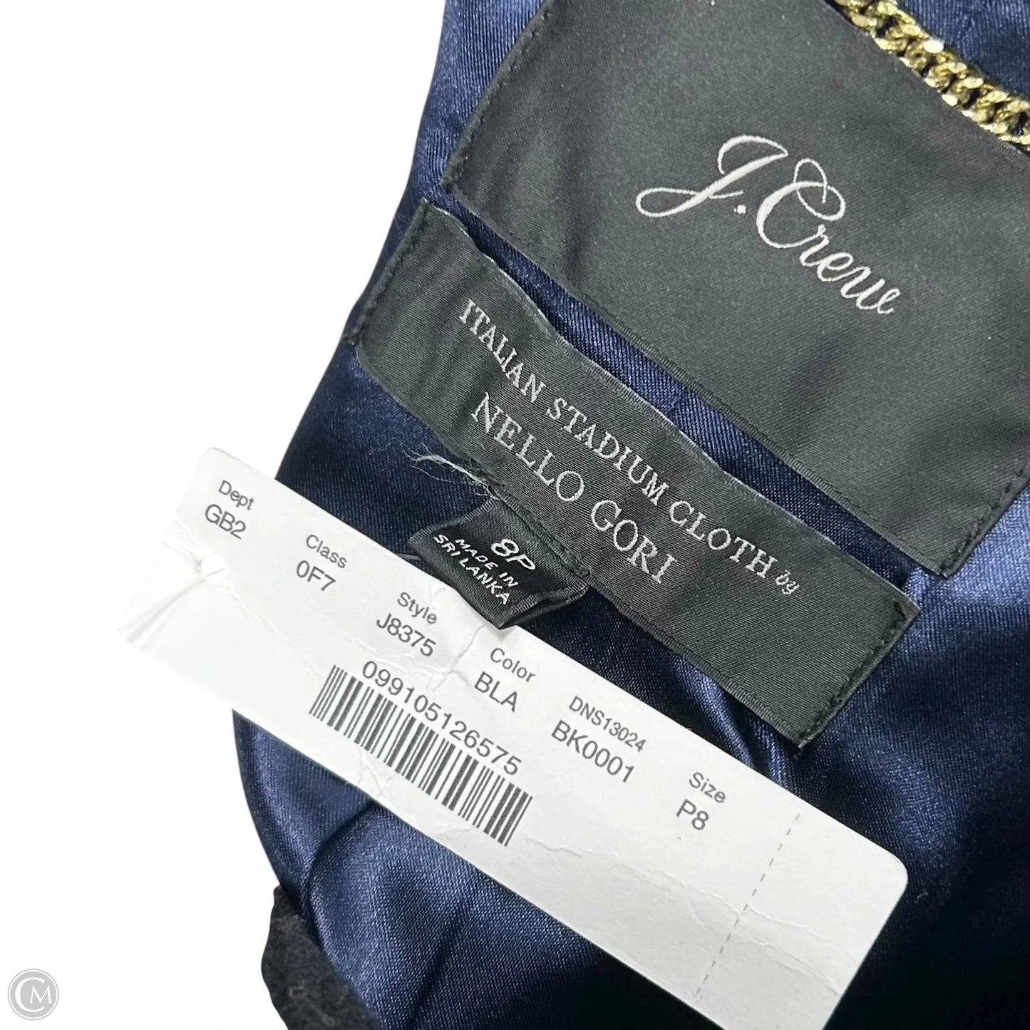 Coat Peacoat By J. Crew In Black, Size: Mp