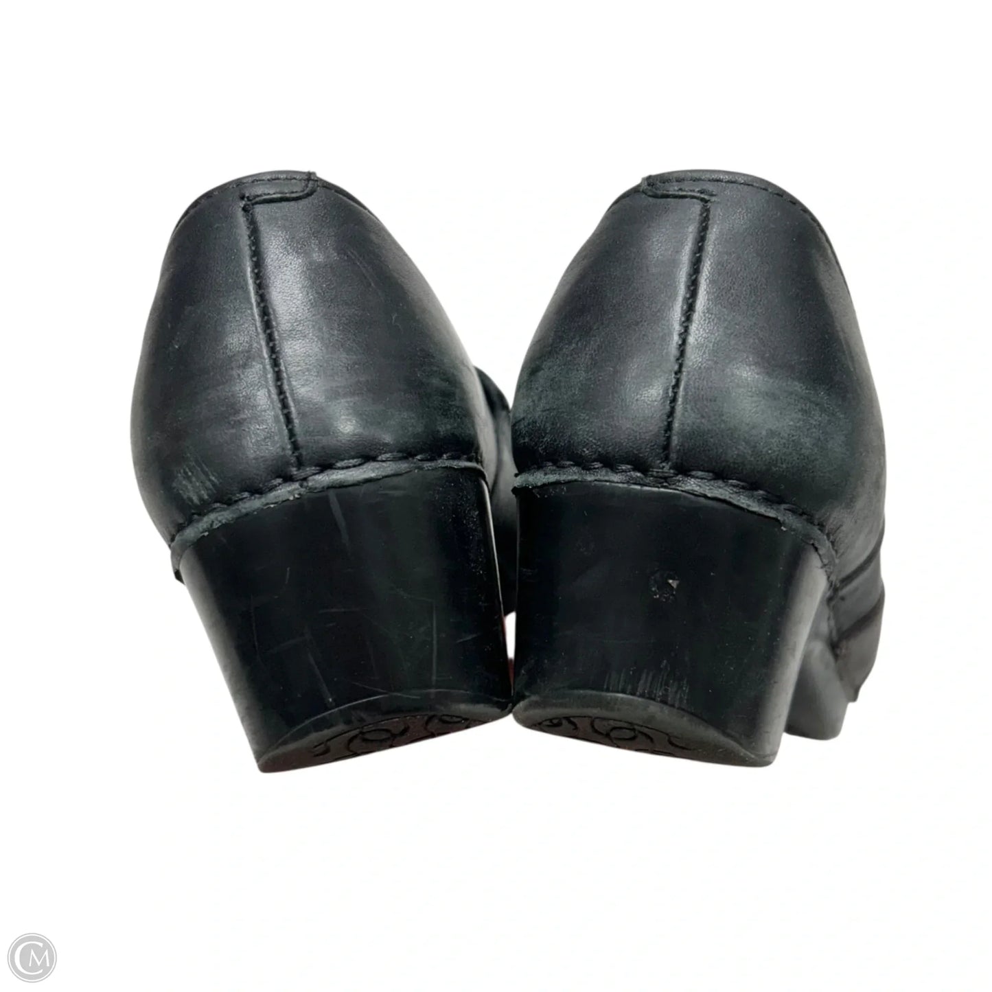 Shoes Heels Block By Dansko In Black & Brown, Size: 8.5