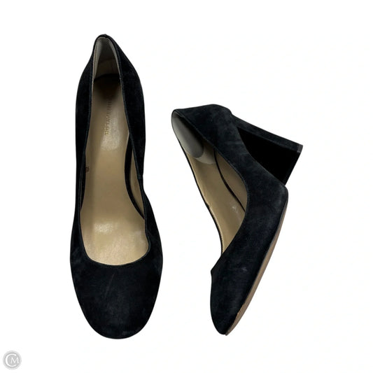 Shoes Heels Block By Ann Taylor In Black, Size: 9