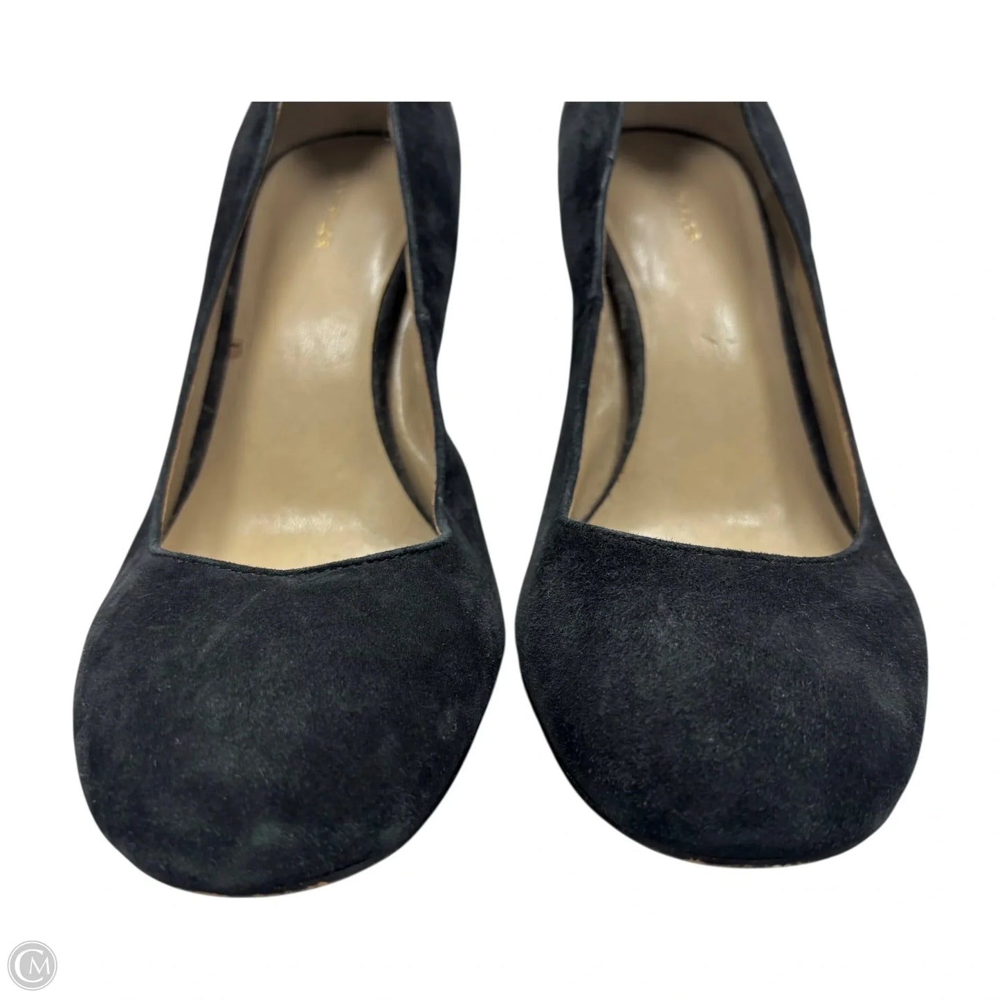 Shoes Heels Block By Ann Taylor In Black, Size: 9