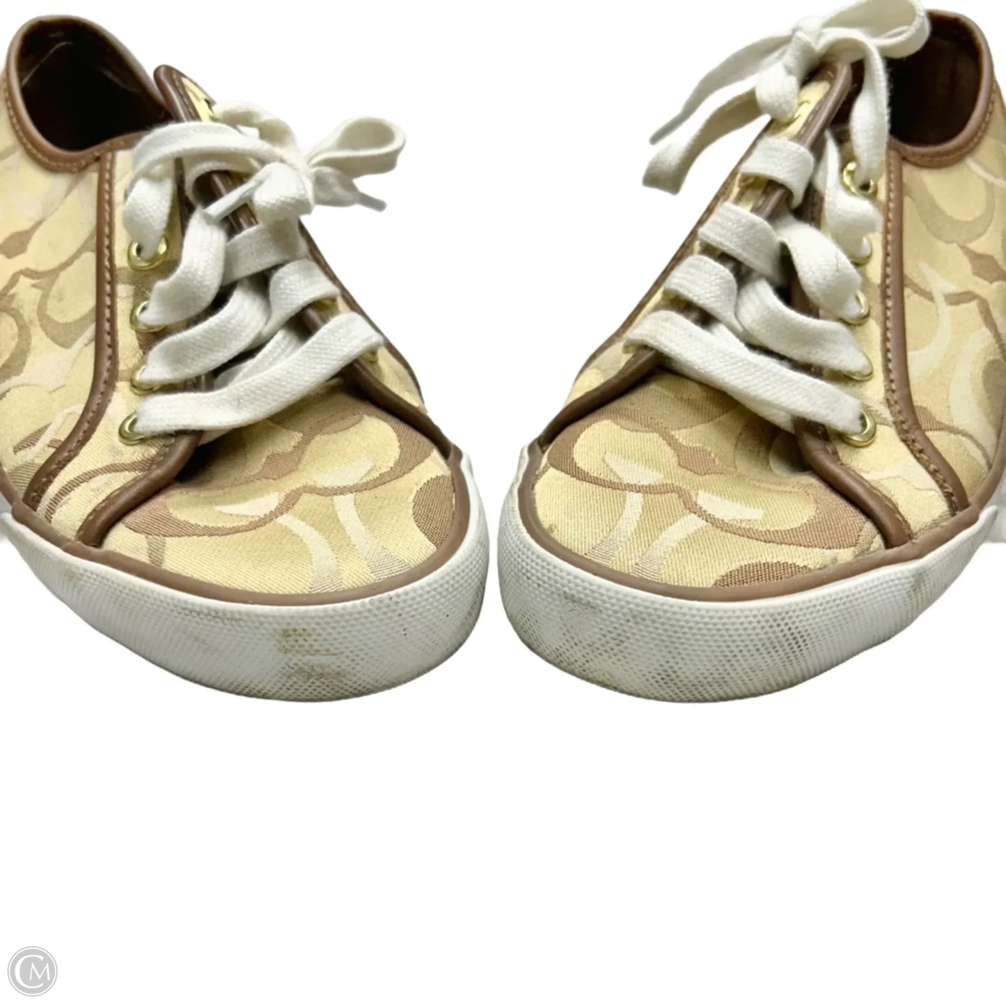 Shoes Designer By Coach In Tan, Size: 6