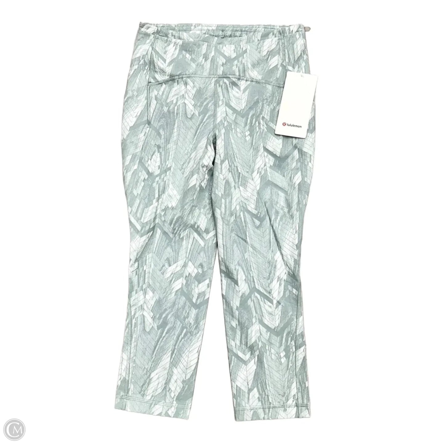 Athletic Leggings Capris By Lululemon In Blue, Size: M