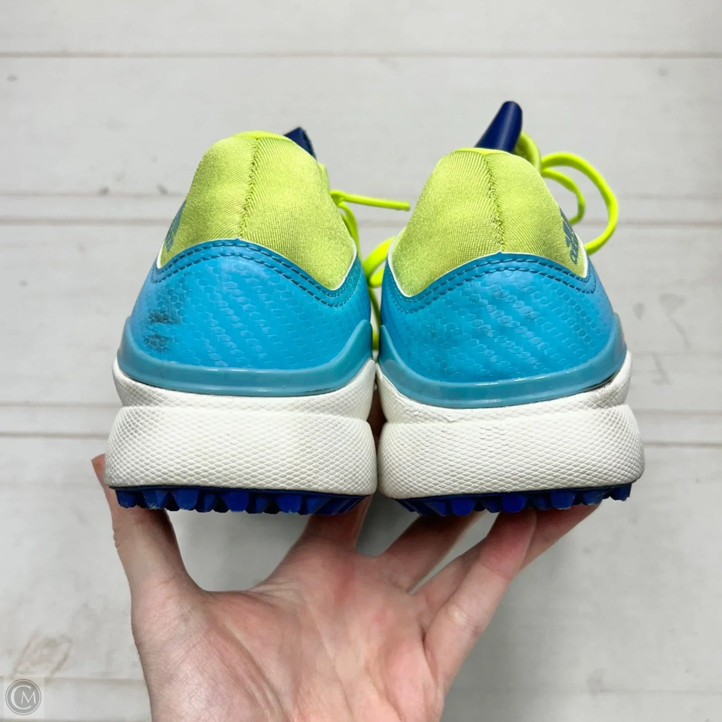 Shoes Athletic By Adidas In Blue & Green, Size: 6