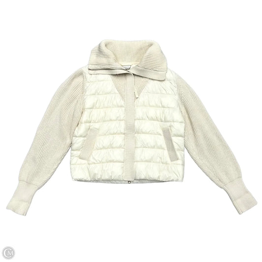 Coat Puffer & Quilted By Varley In Tan, Size: M