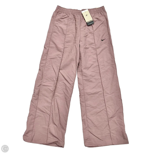 Athletic Pants By Nike Apparel In Mauve, Size: M