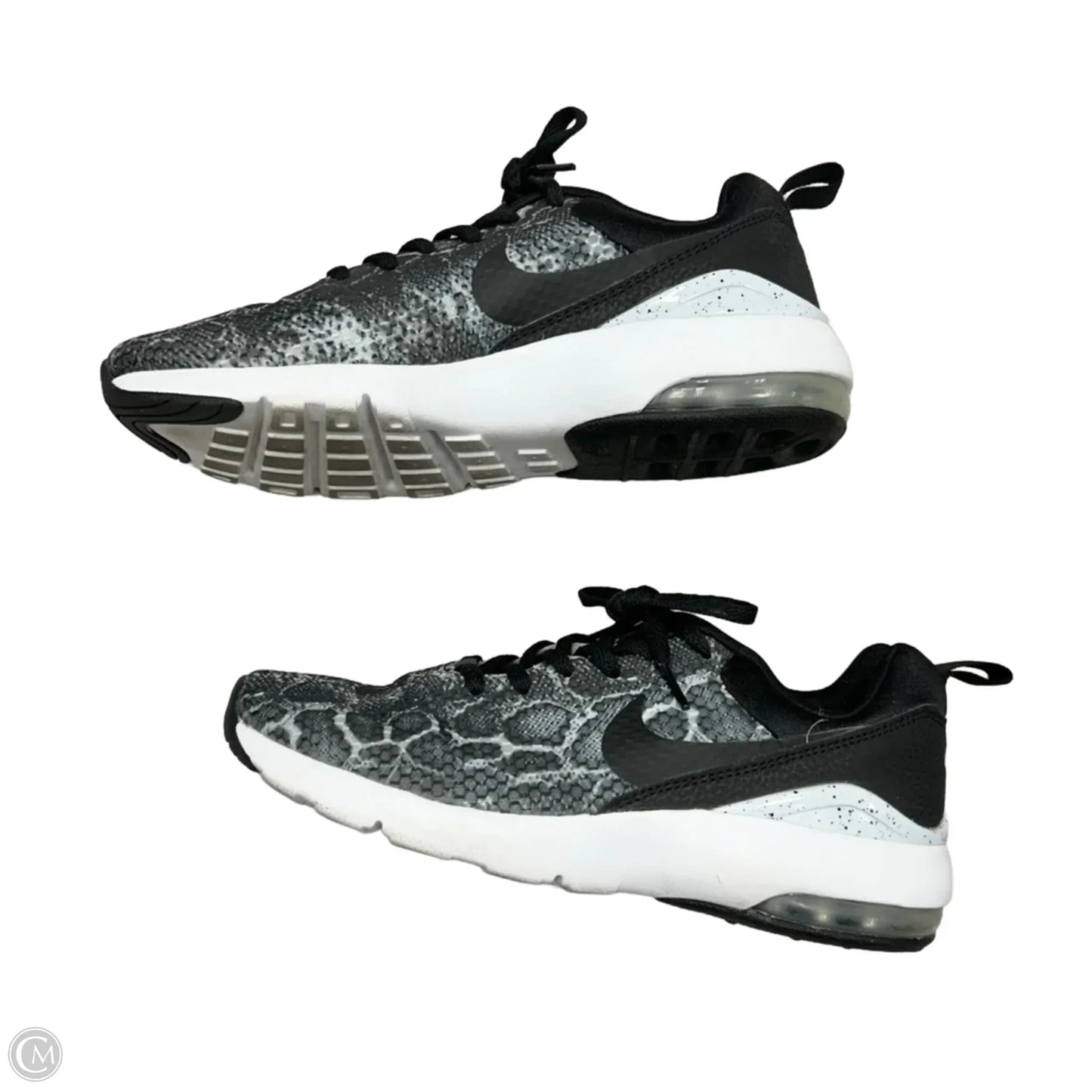 Shoes Athletic By Nike In Black & White, Size: 8