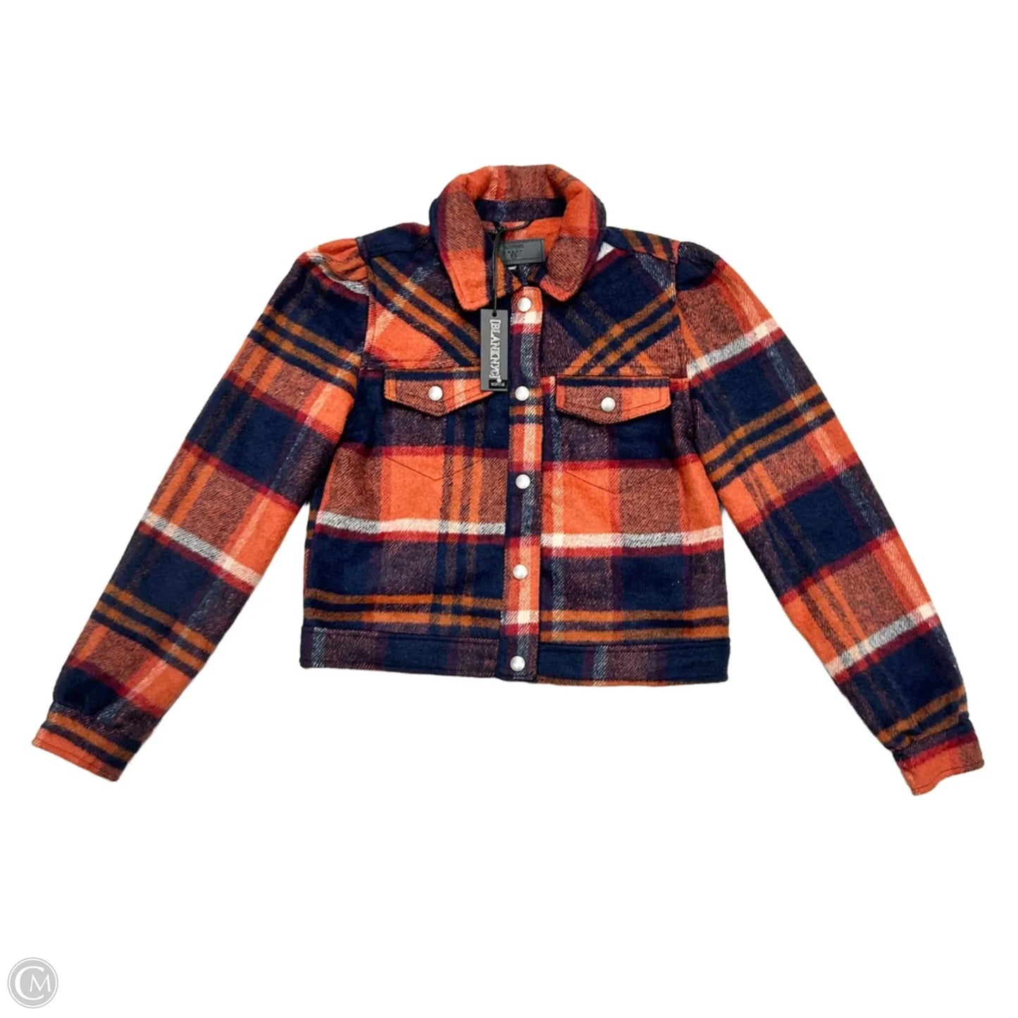 Jacket Shirt By Blanknyc In Plaid Pattern, Size: Xs